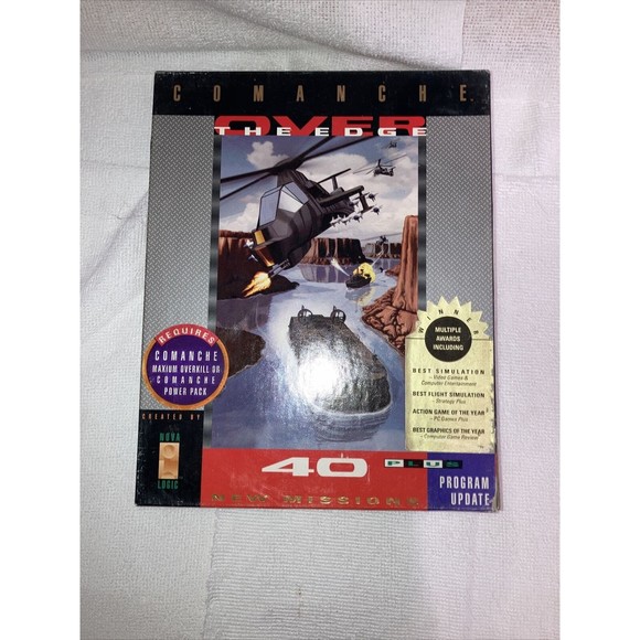 Comanche: Over the Edge IBM floppy disk Maximum Overkill 40 add-on missions - Picture 5 of 16